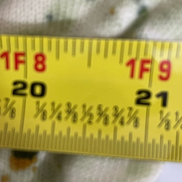 H by Halston sz med sweater light cream with earthy tones in an abstract design - Picture 4 of 12